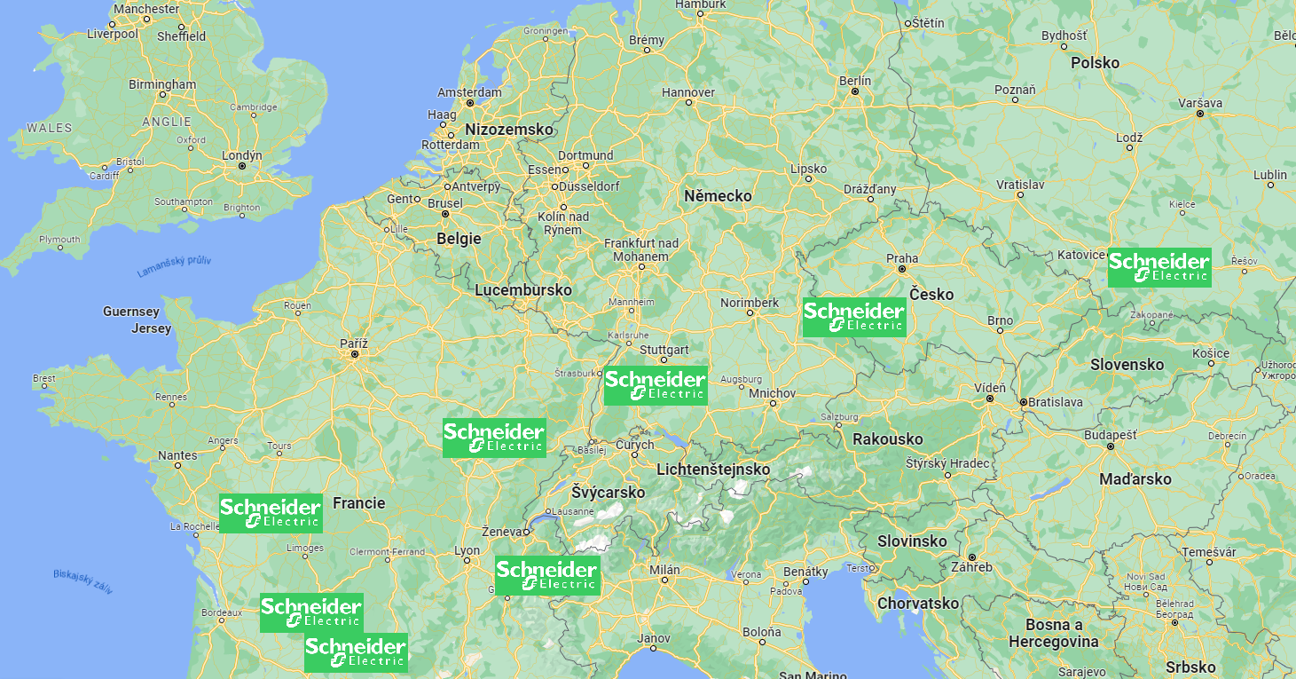 Mapa Schneider 2
