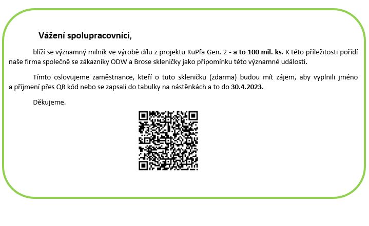 Zájem o skleničku