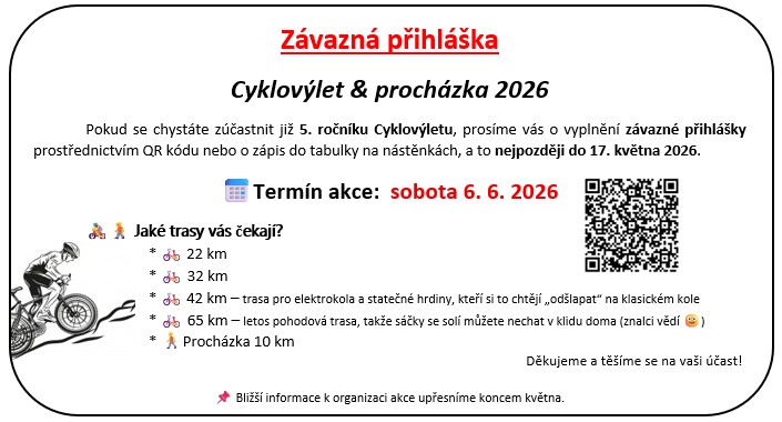 Závazná přihláška
